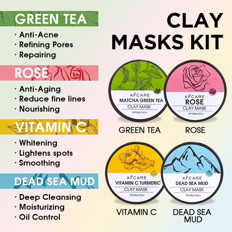 4-teiliges Ton-Gesichtsmasken- – Green Tea Cleansing Clay Mask Bewertung und Preis