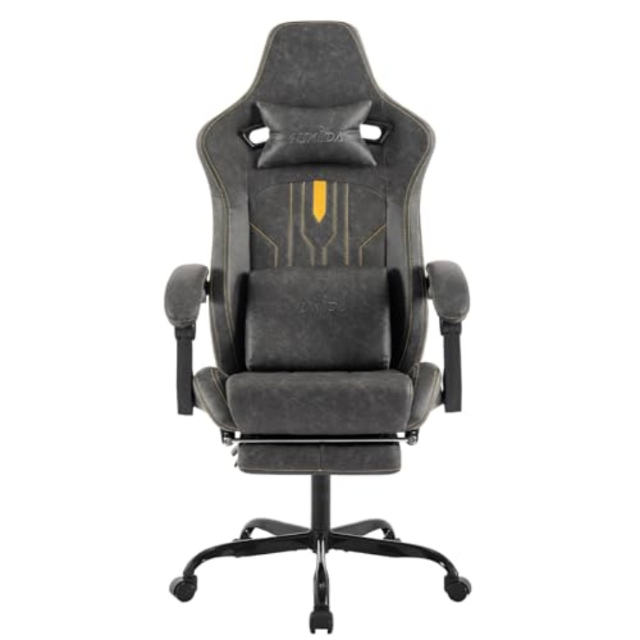 Gaming-Stuhl mit Fußstütze für – Massage Bewertung und Preis