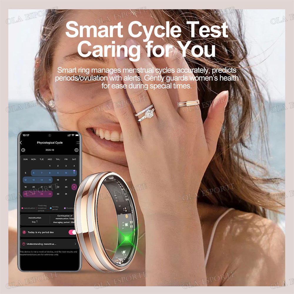 Neuer 6,3mm Dünner Smart Ring  – Health Monitors Bewertung und Preis