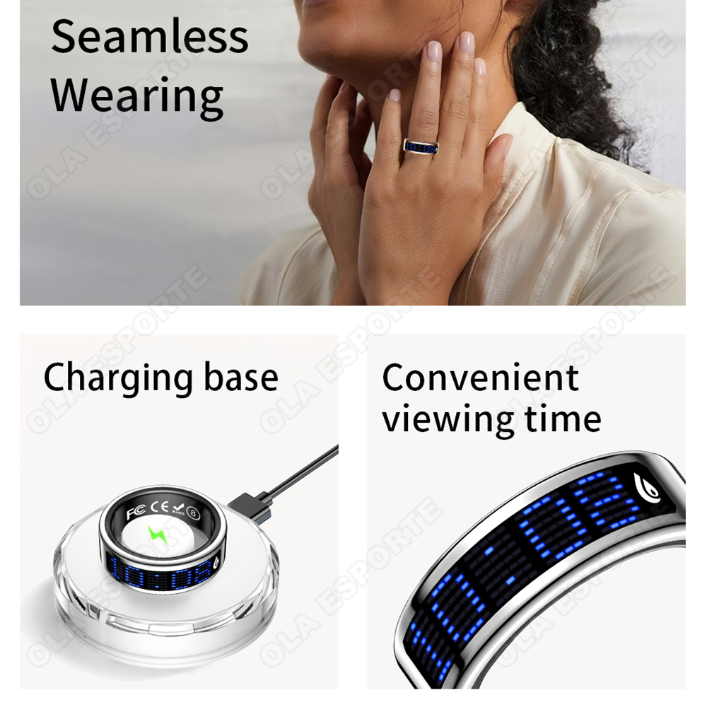 Amoled-Bildschirm Smart Ring Z – Health Monitors Bewertung und Preis