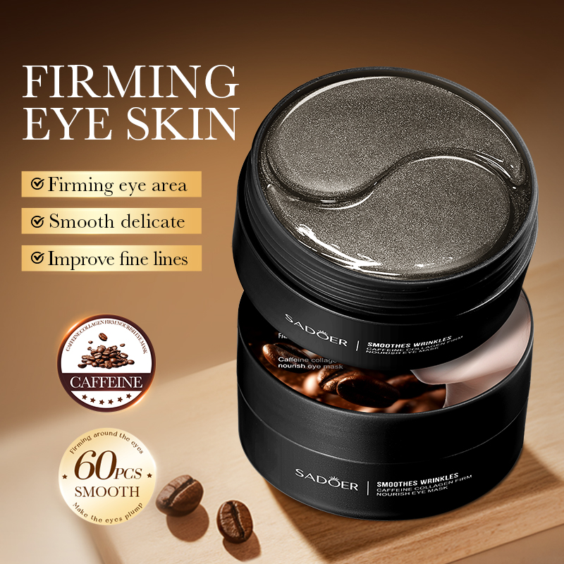 60 Stück SADOER Koffein Krista – Collagen Under Eye Patches Bewertung und Preis