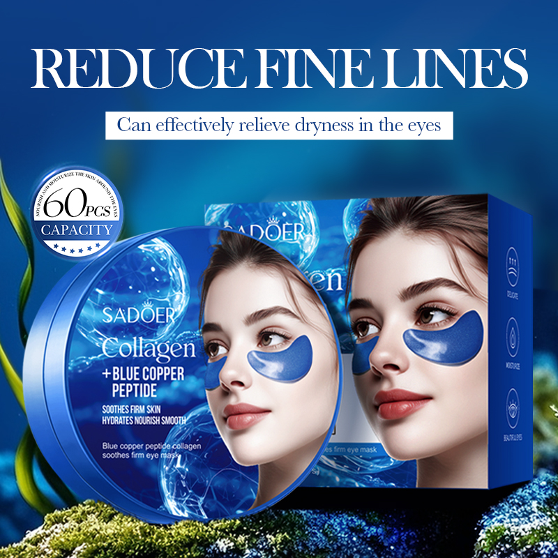 60 Stück SADOER Koffein Krista – Collagen Under Eye Patches Bewertung und Preis