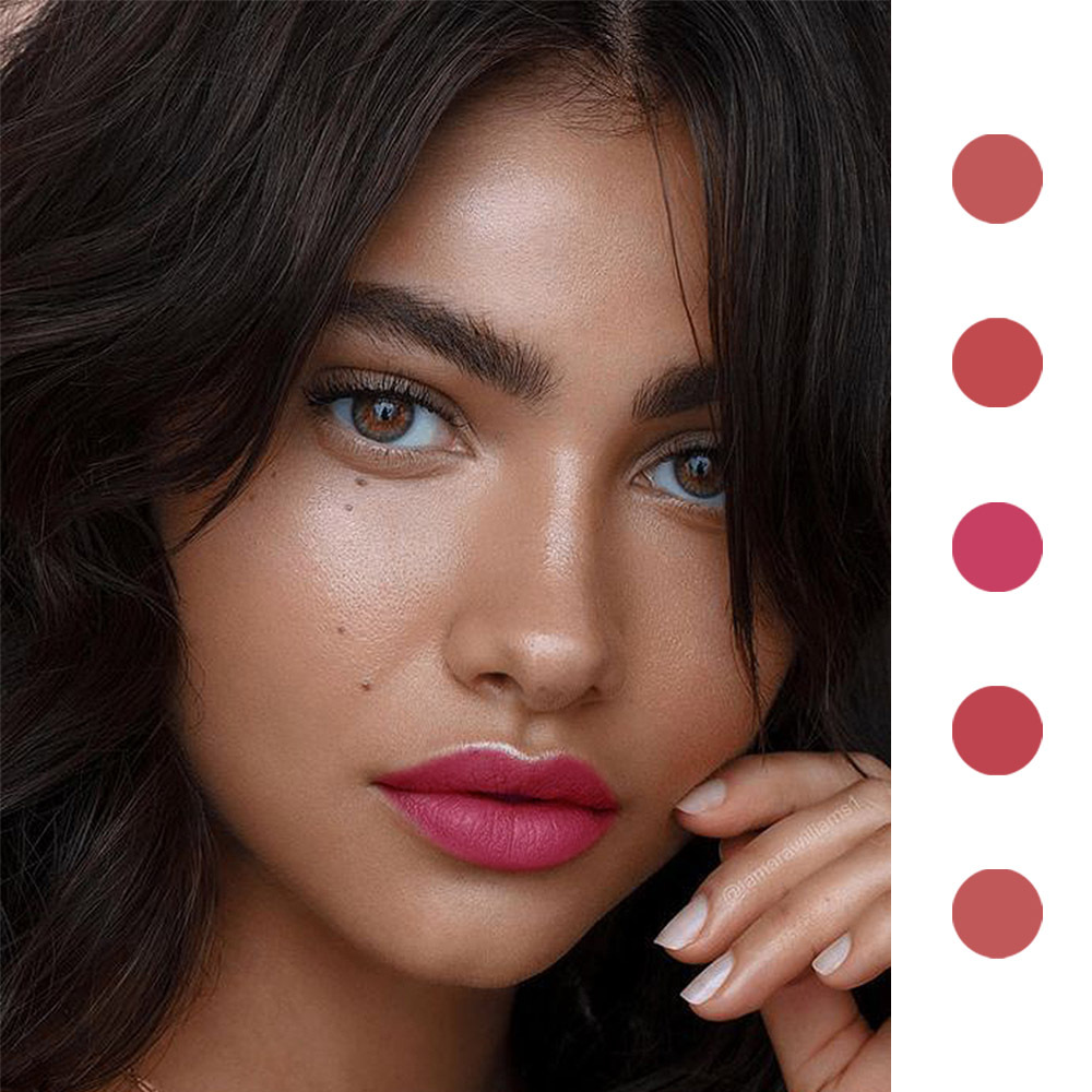 DNM 18 Farben Matte Velvet Lip – Matte Velvet Lip Tint Long Lasting Bewertung und Preis
