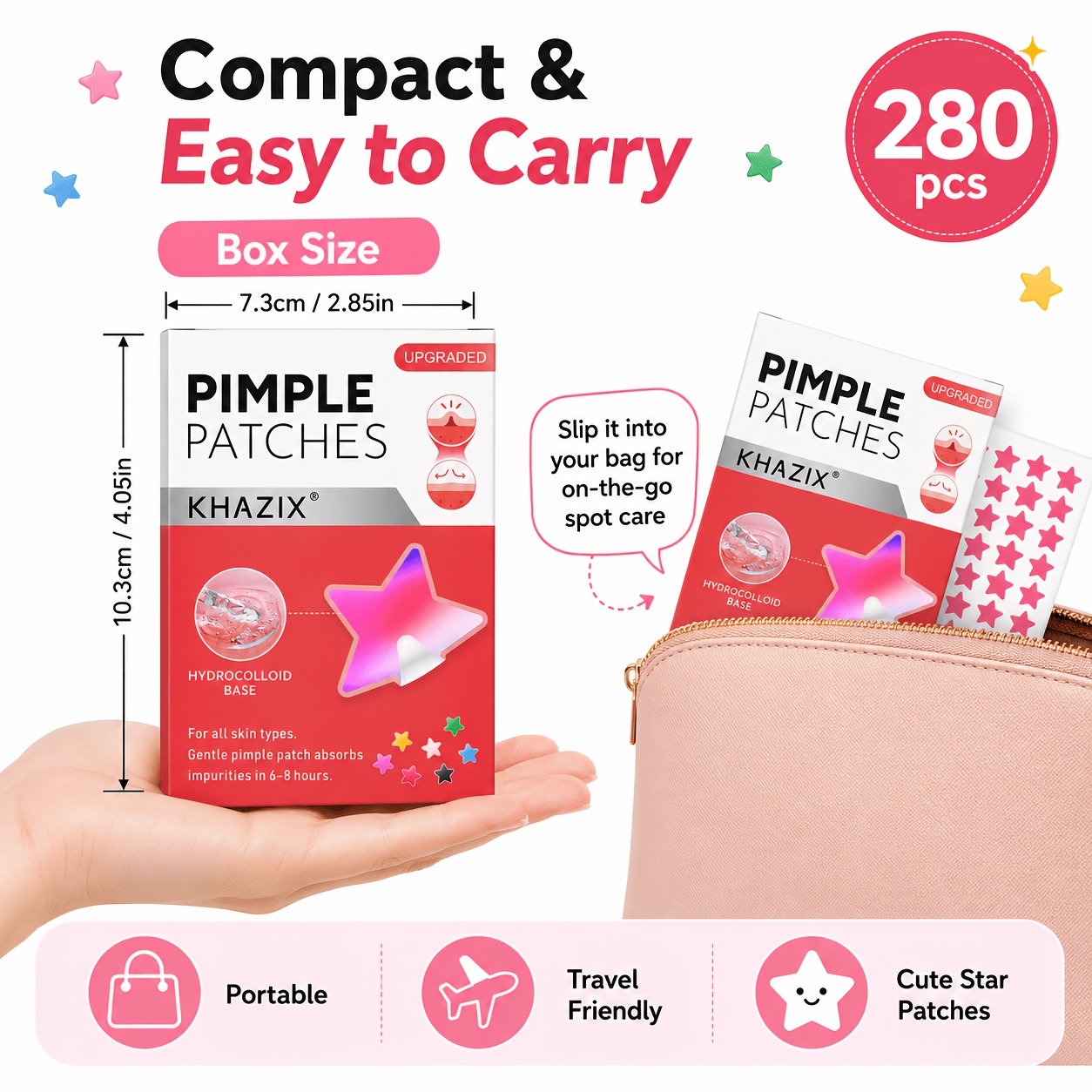 280 Stück Sternförmige Pickelp – Hydrocolloid Pimple Patch Bewertung und Preis