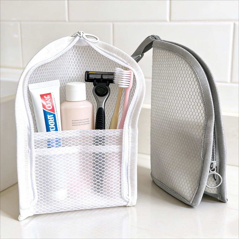 Netz-Kulturtasche, atmungsakti – Makeup Bewertung und Preis