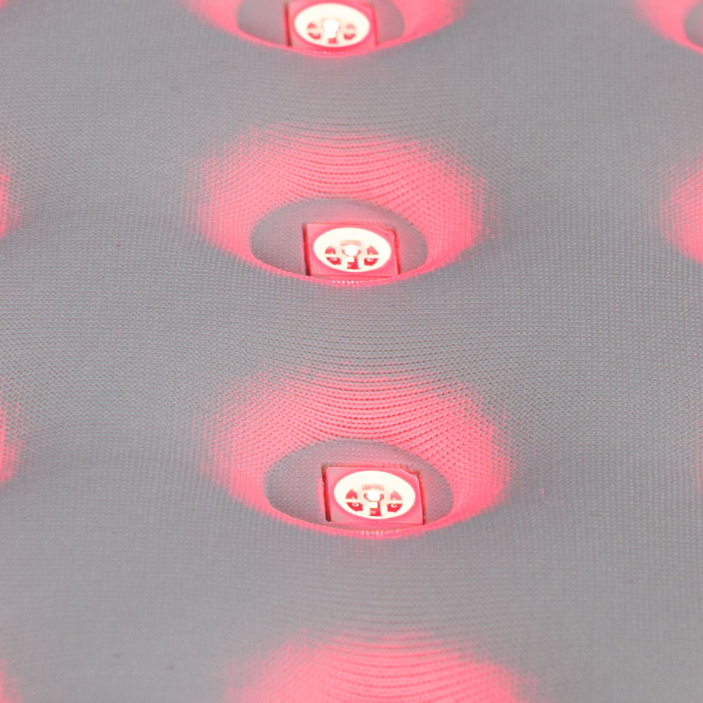 Große Rote Lichtmatte Tragbar  – Led Light Therapy Face Mask Bewertung und Preis