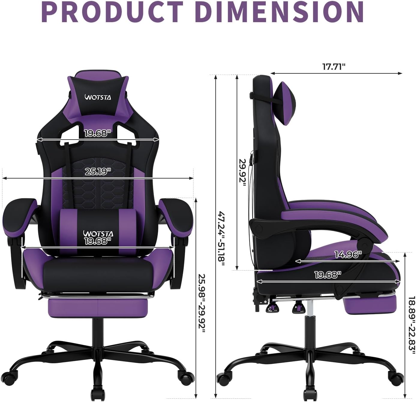 Gaming-Stuhl mit Massagefunkti – Massage Bewertung und Preis