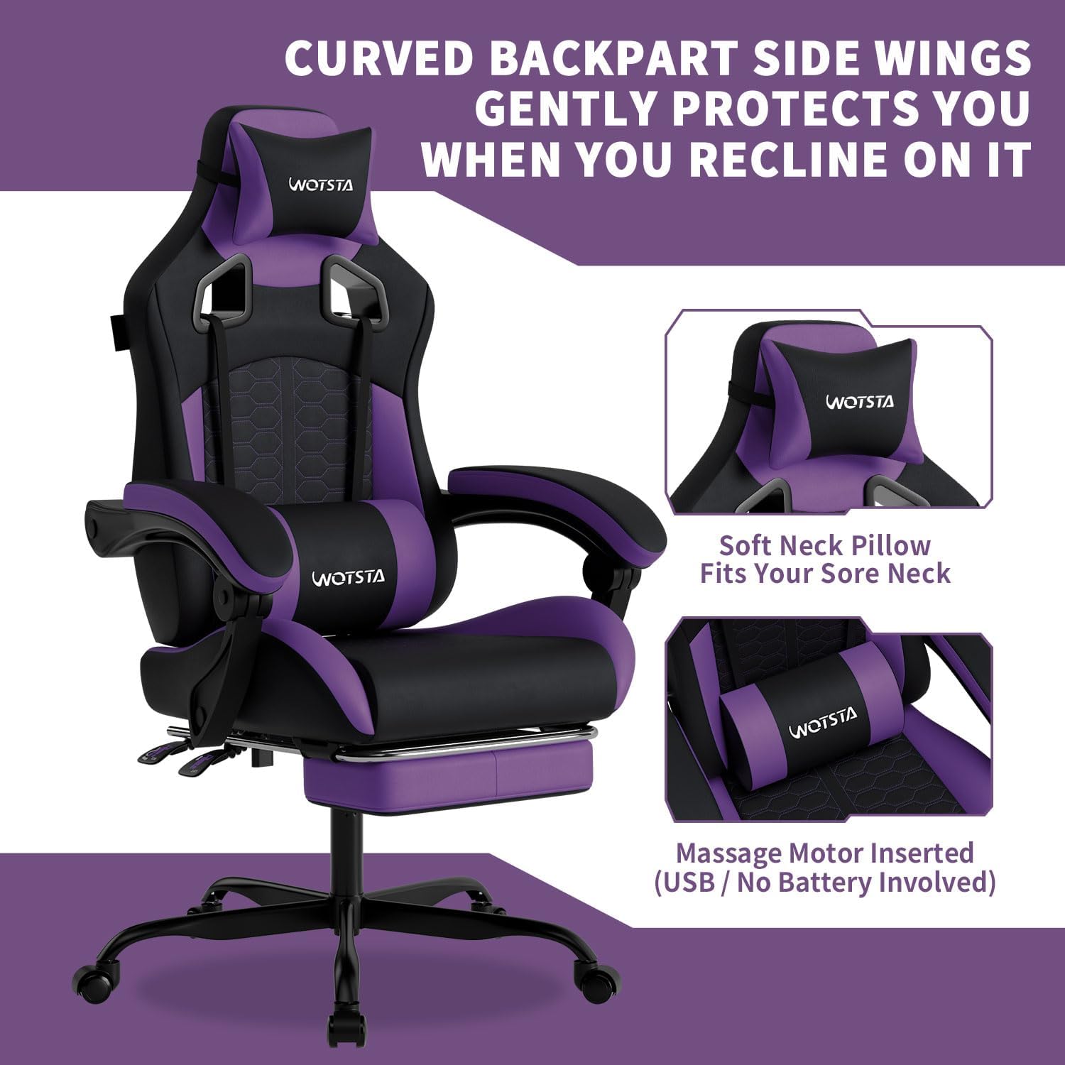 Gaming-Stuhl mit Massagefunkti – Massage Bewertung und Preis